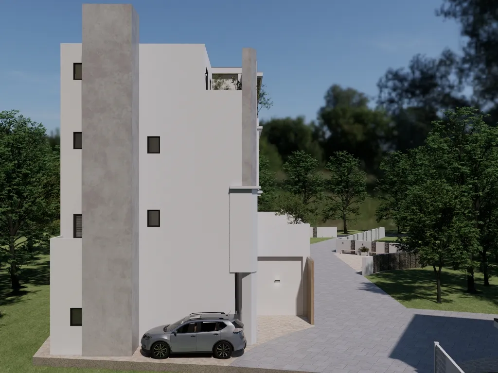 五戶外觀模擬圖